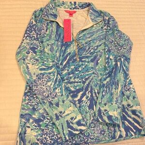Lilly Pulitzer Sz M UPF 50+ Skipper Popover